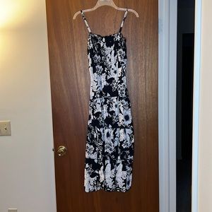 Black and white dress